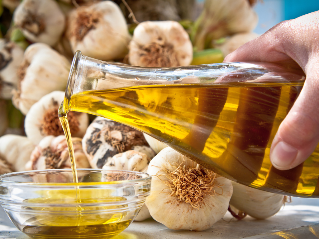 Garlic olive oil